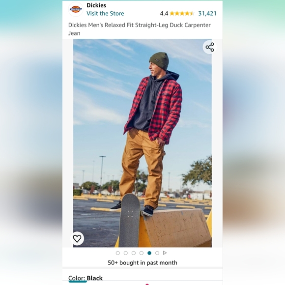 Dickies Carpenter Jeans - Picture 6 of 14